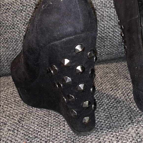 Kim kardashian kollection black wedges - Picture 4 of 4